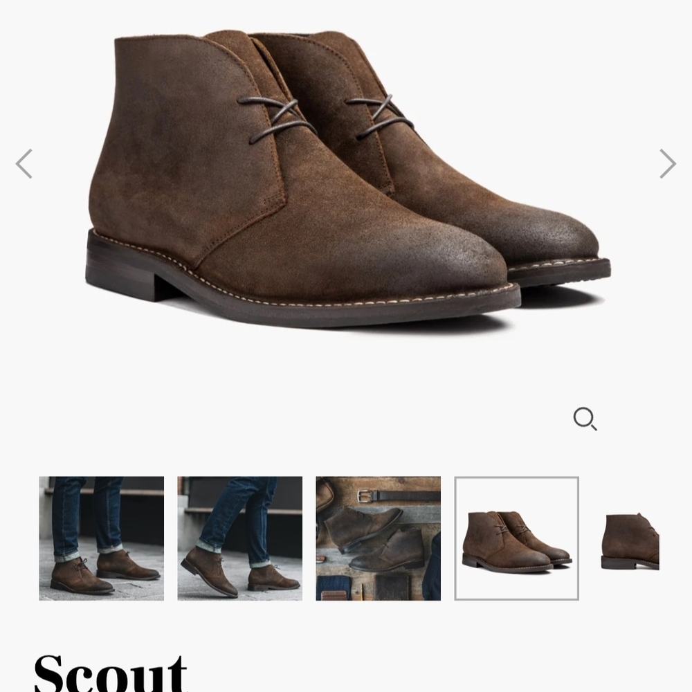 Thursday Boot Company Men's Chukka Boots - Dark Brown